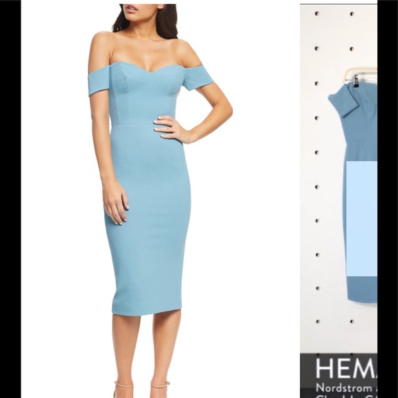 sweater dress with fishnets